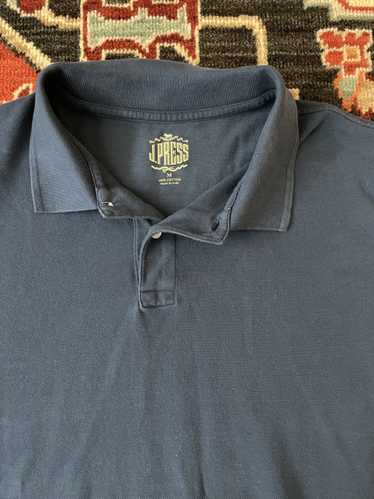 J. Press J. Press Short Sleeve Navy Polo