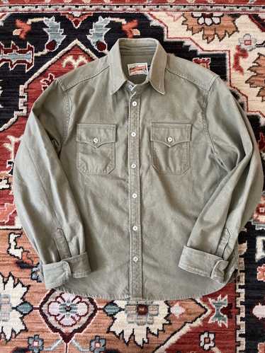 Freenote Cloth Freenote Scout Shirt in Olive