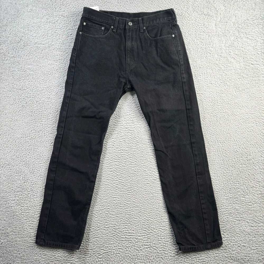 Levi's Levis Jeans Mens 34x32 (Fits 33x30) Black … - image 1