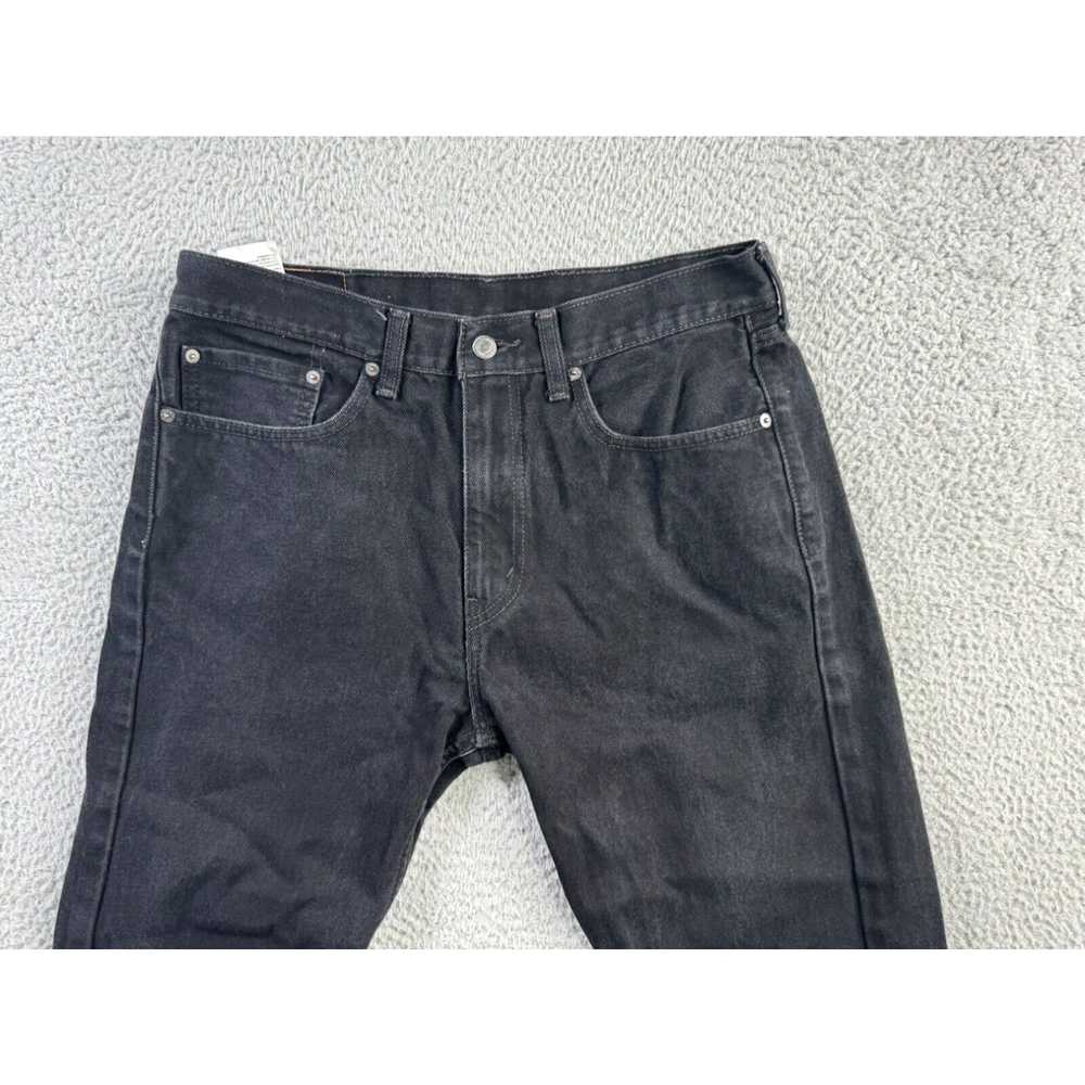 Levi's Levis Jeans Mens 34x32 (Fits 33x30) Black … - image 2