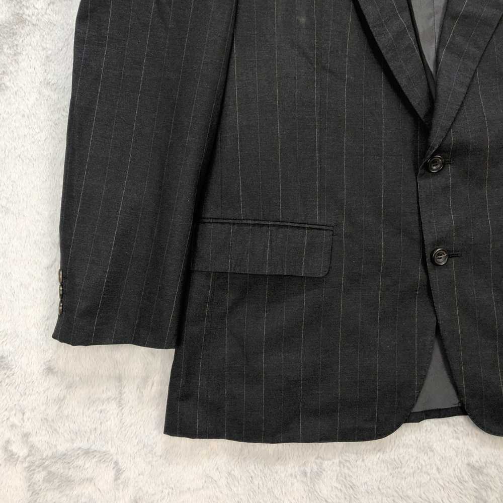 BALENCIAGA PARIS STRIPE WOOL SUIT JACKET #5894-42 - image 4