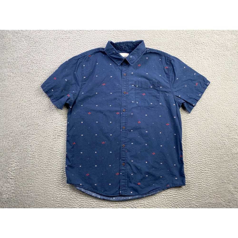 Katin Katin Shirt Mens Large Blue Cotton Button U… - image 1