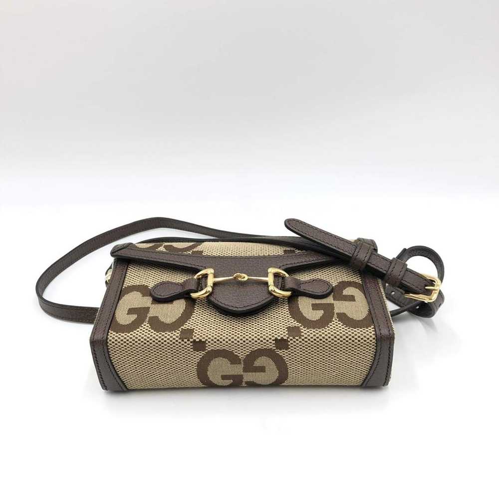 Gucci Horsebit 1955 patent leather crossbody bag - image 4