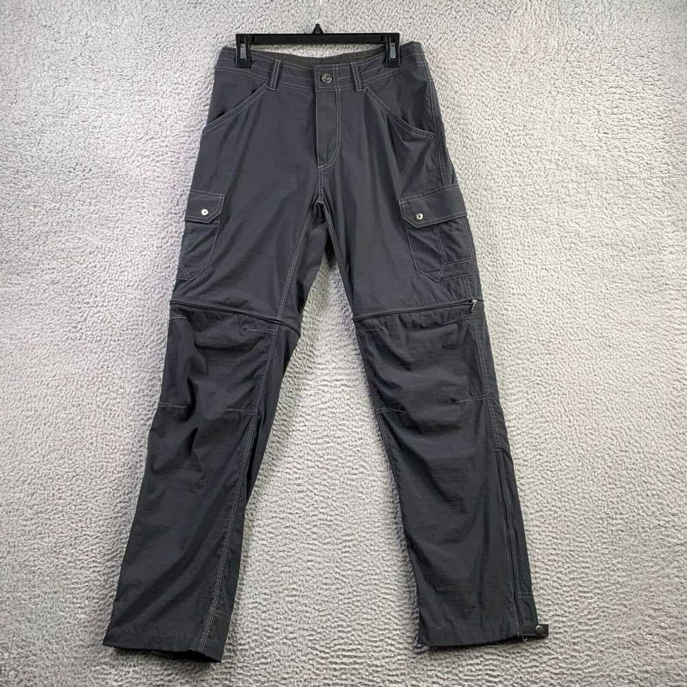 Vintage Kuhl Pants Mens 30x32 Gray Renegade Conve… - image 1