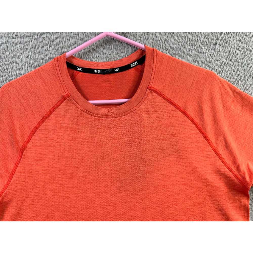 Rhone Rhone Shirt Mens Large Orange Short Sleeve … - image 2