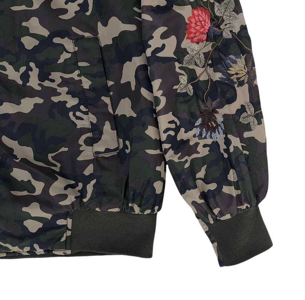 Streetwear × Zara Zara Camouflage Floral Embroide… - image 10