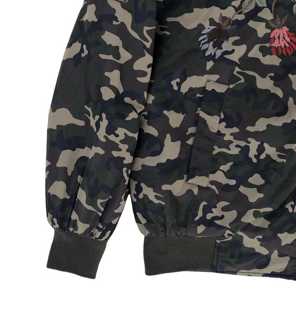 Streetwear × Zara Zara Camouflage Floral Embroide… - image 9