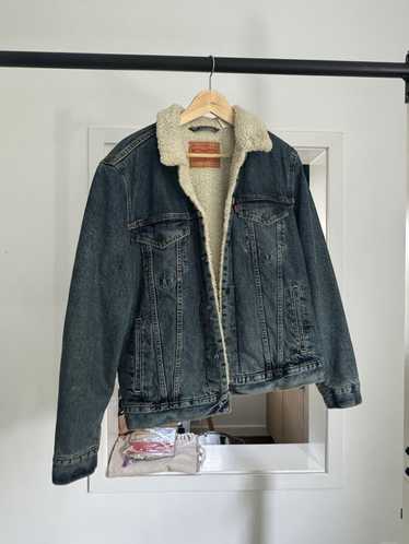 Levi's Levi's Fur Jean Jacket - image 1