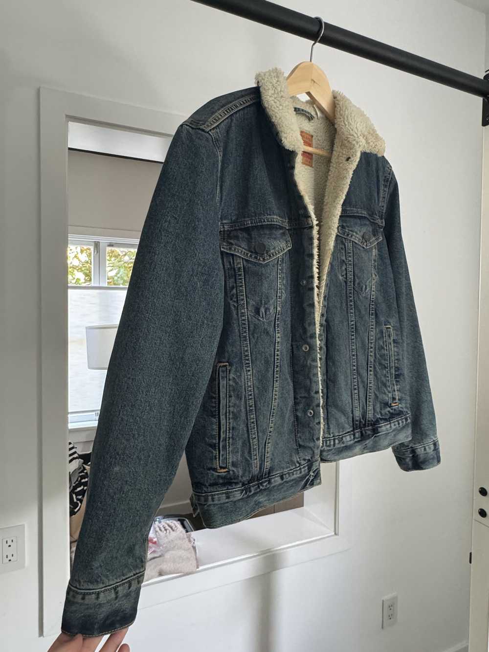 Levi's Levi's Fur Jean Jacket - image 5