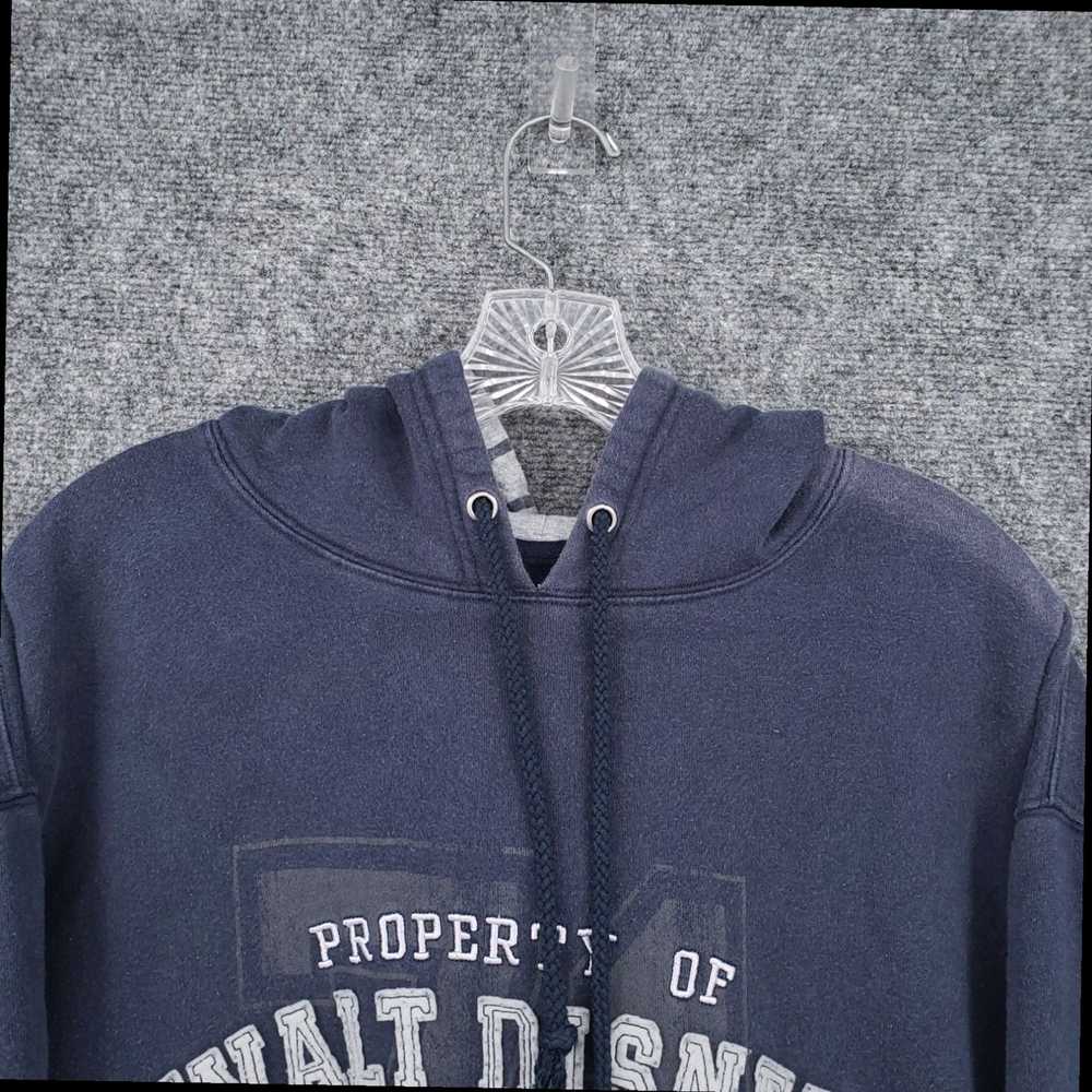 Disney Disneyland 71 Blue Fleece Sweatshirt Extra… - image 3