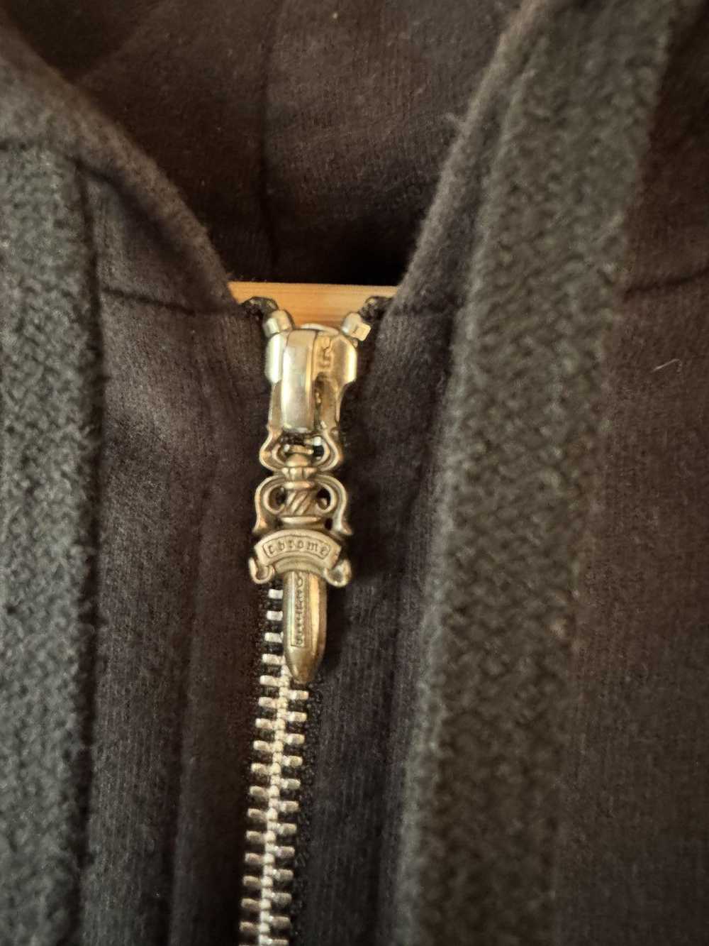 Chrome Hearts Classic Vertical Logo Dagger Zip Ho… - image 6