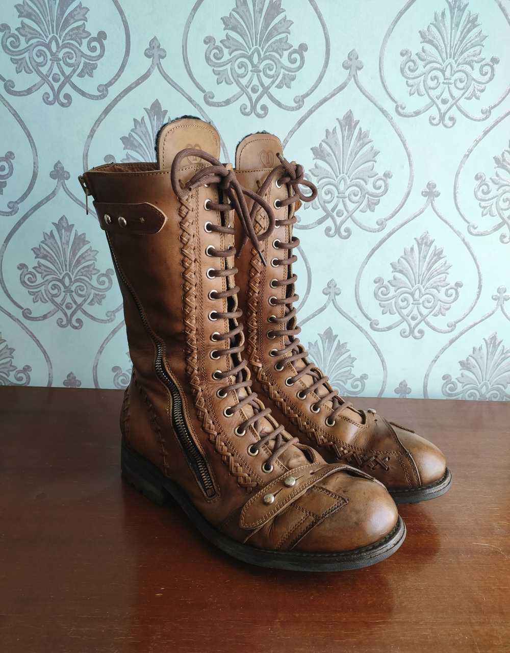 Jean Baptiste Rautureau Zip & lace up boots.Like … - image 2