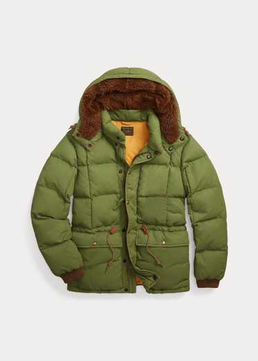 RRL Ralph Lauren RRL Green Quilted Down Jacket