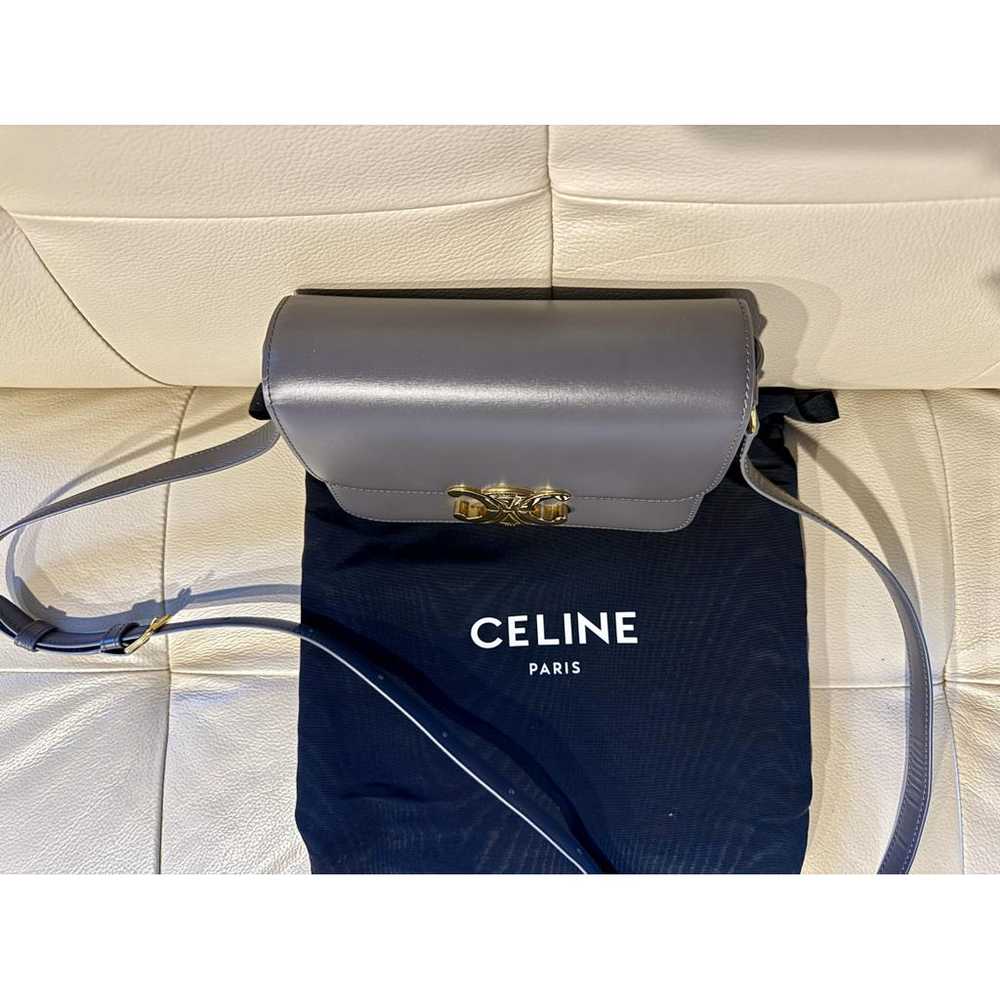 Celine Triomphe leather handbag - image 3