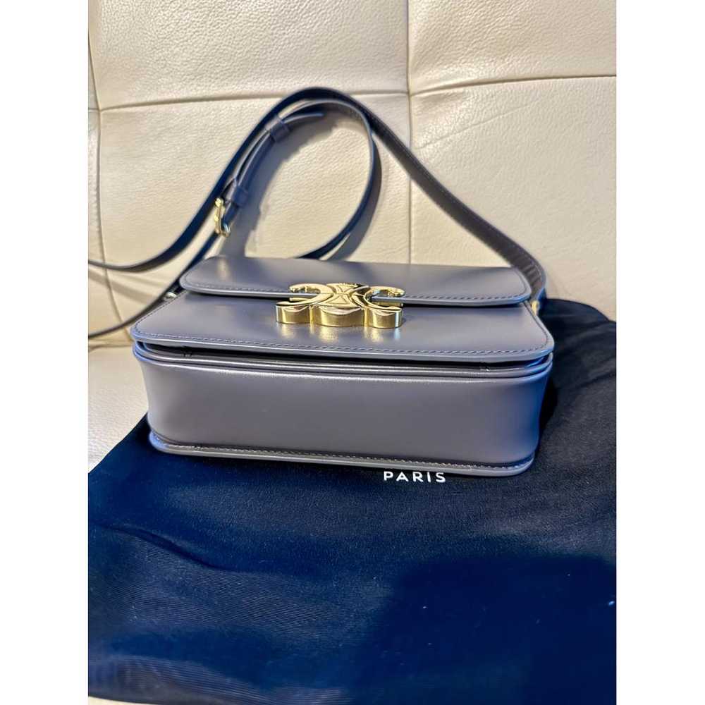 Celine Triomphe leather handbag - image 4