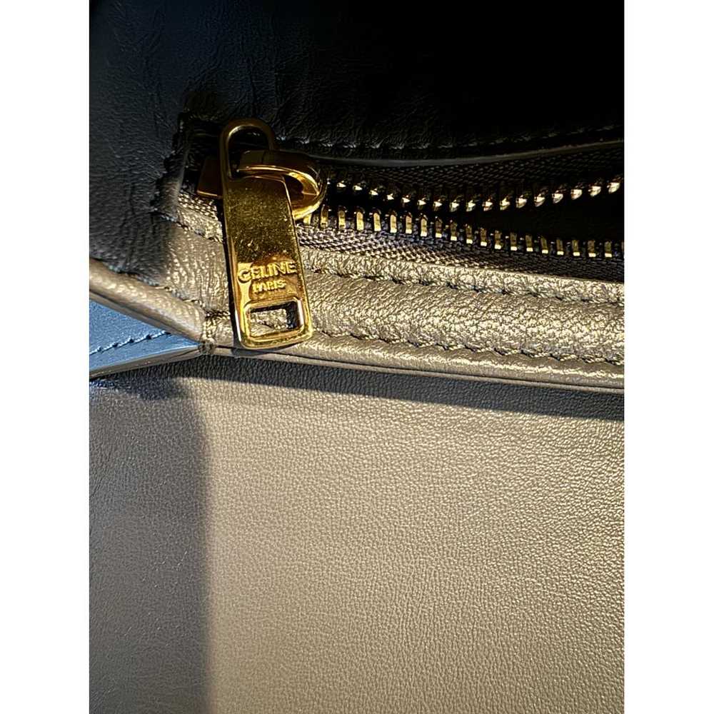 Celine Triomphe leather handbag - image 9