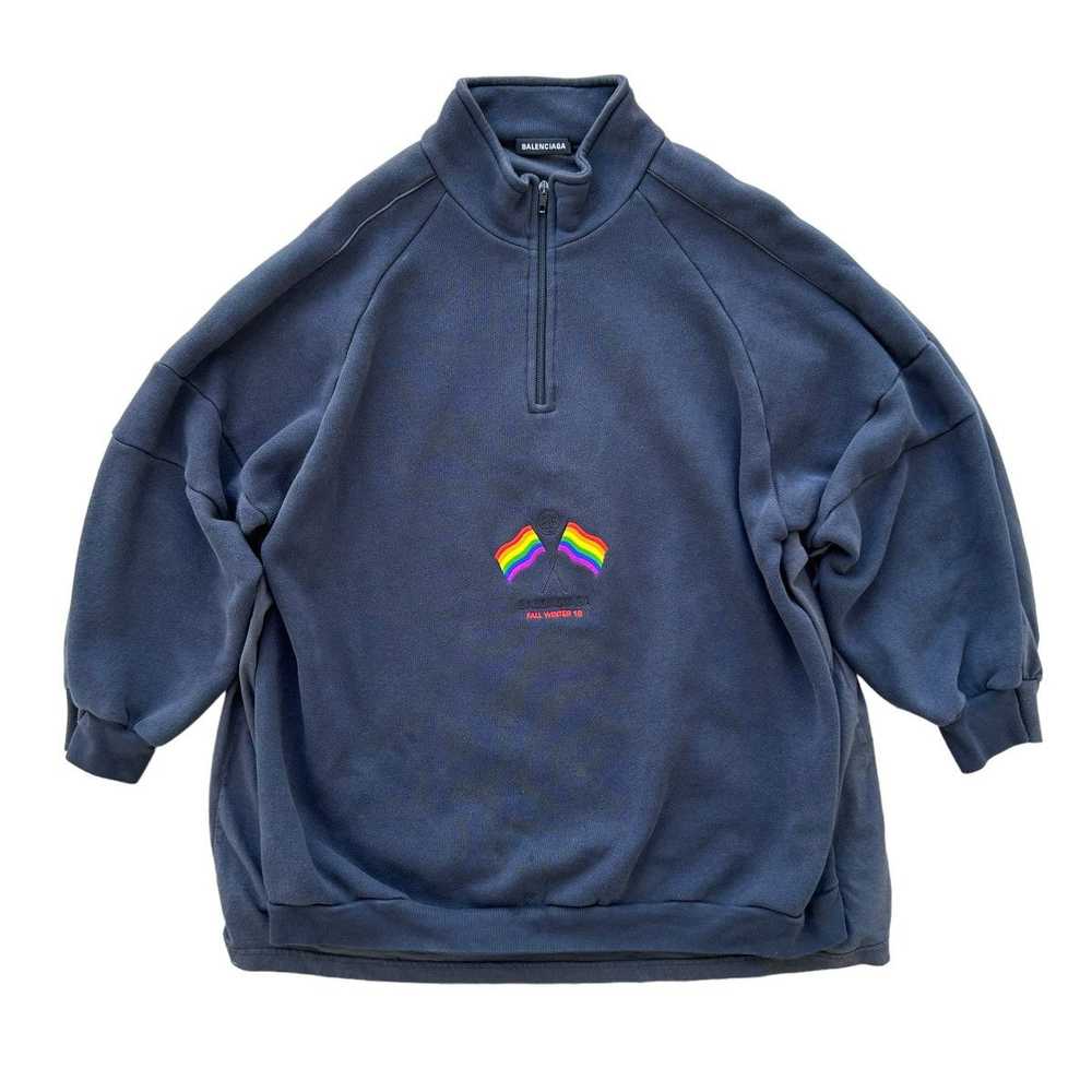 Balenciaga Balenciaga FW 2018 Pride Pullover - image 1