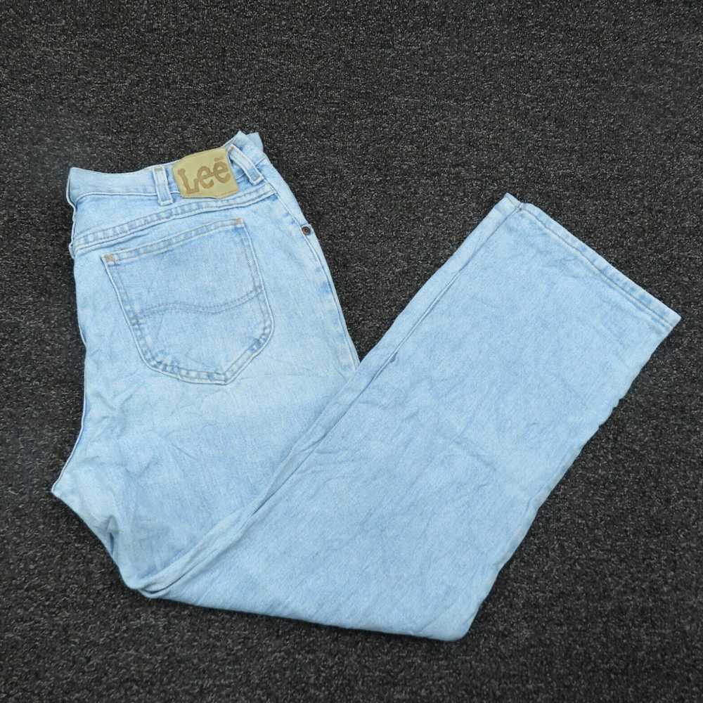 Lee Lee Jeans Adult 36x30 Blue Regular Fit Straig… - image 1