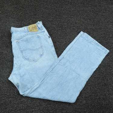 Lee Lee Jeans Adult 36x30 Blue Regular Fit Straig… - image 1