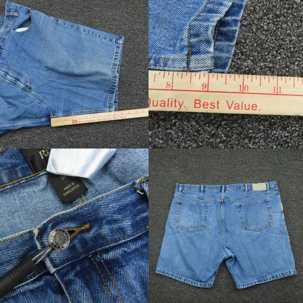 Vintage RedHead Shorts Adult Size 50 Blue Denim W… - image 4