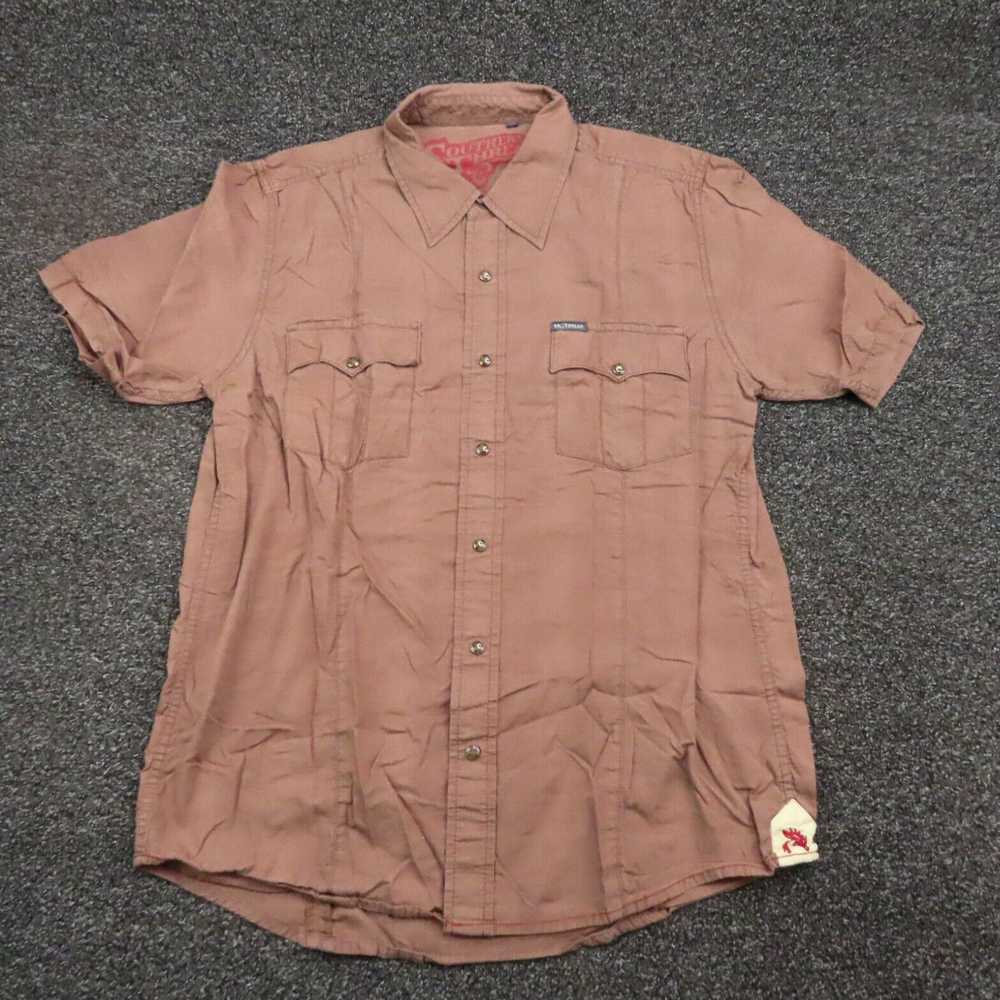 Vintage Southern Thread Shirt Adult Medium Brown … - image 1