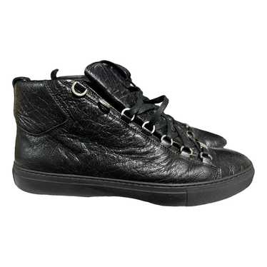 Balenciaga Arena leather high trainers - image 1