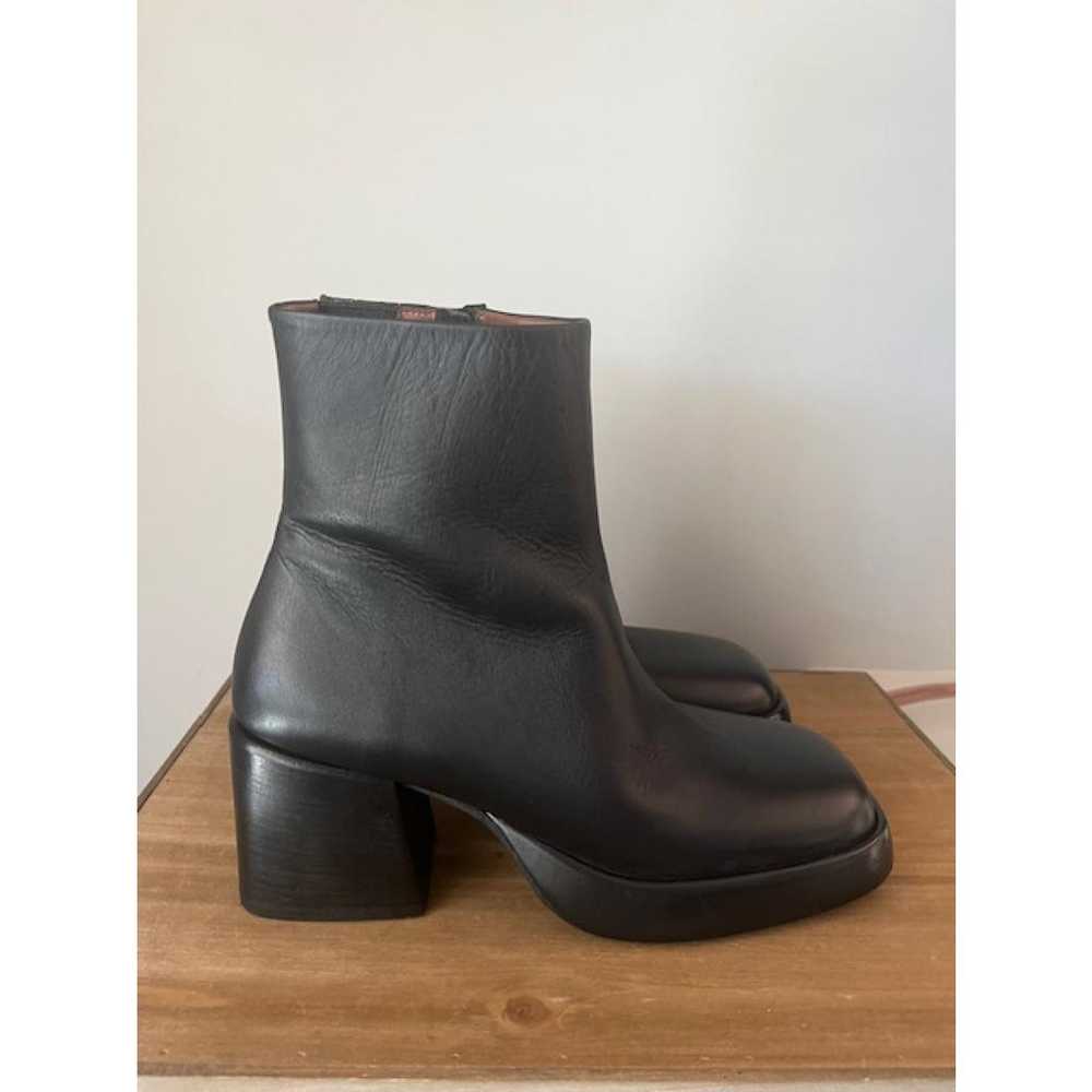 Marsèll Leather biker boots - image 3