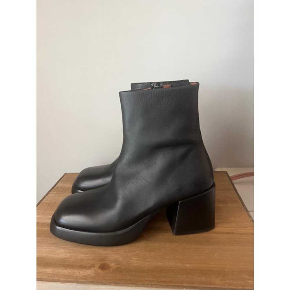 Marsèll Leather biker boots - image 5