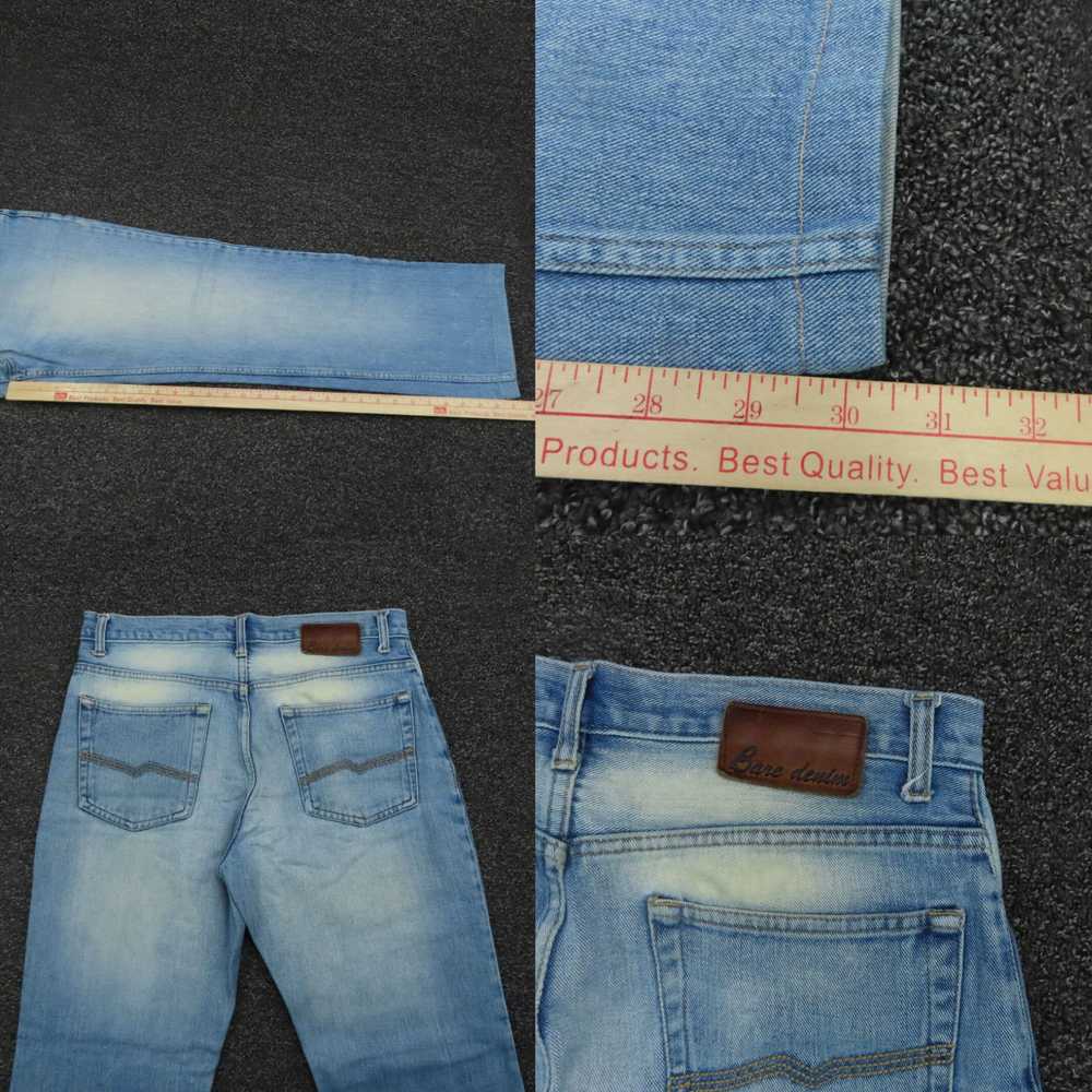 Vintage Bare Denim Jeans Adult 32x31 Blue Straigh… - image 4