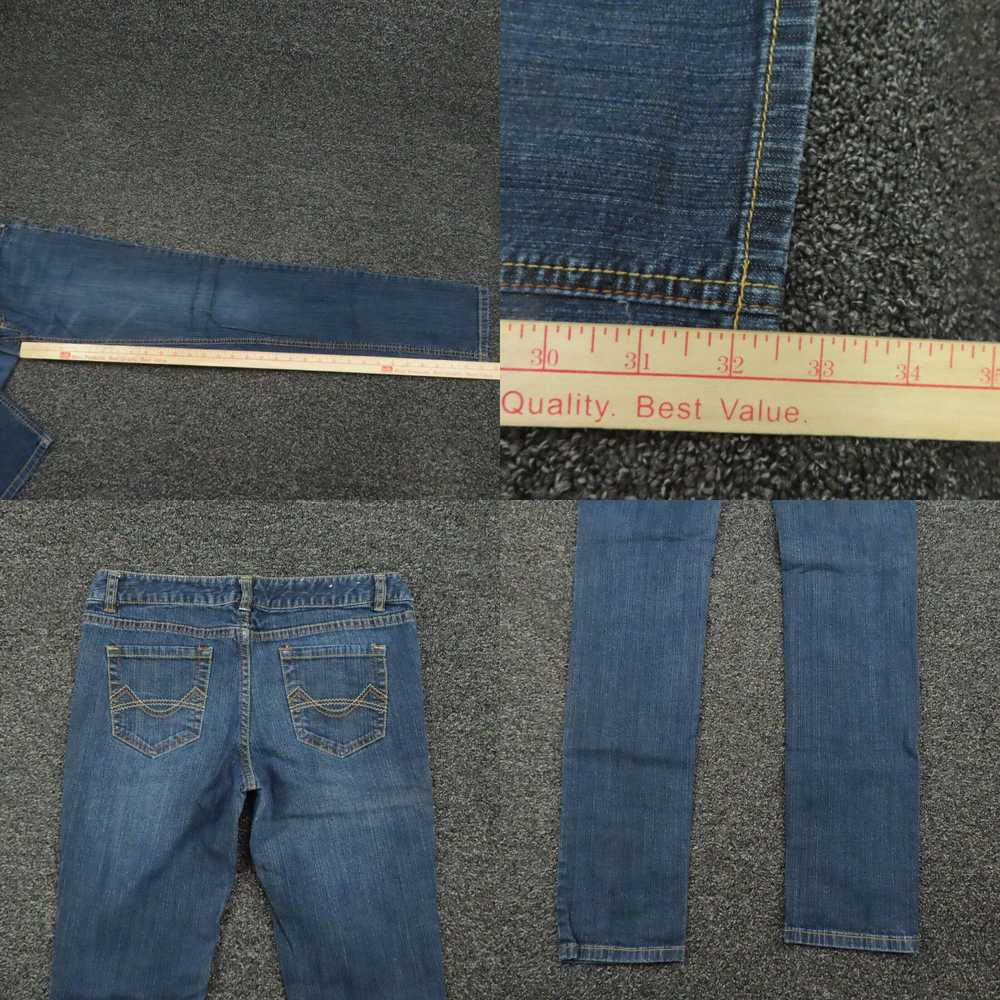 Mossimo Mossimo Jeans Womens 7 Blue Skinny Fit De… - image 4