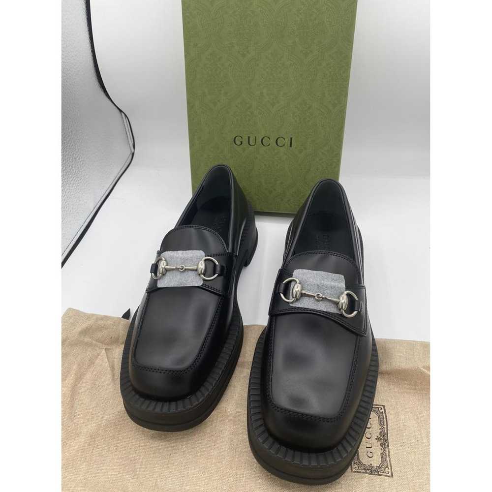 Gucci Leather espadrilles - image 5