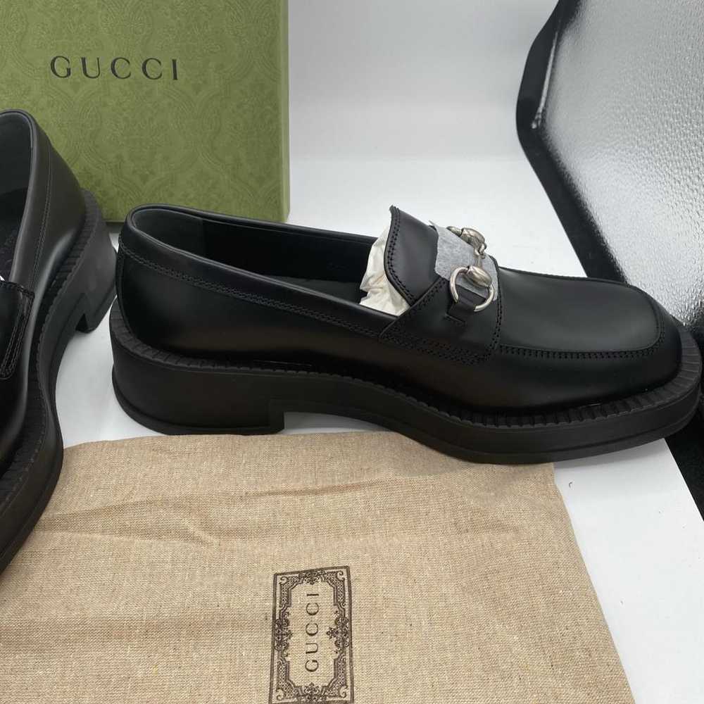 Gucci Leather espadrilles - image 6