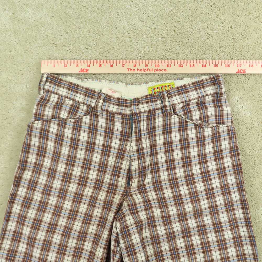 Vintage Hollister Shorts Adult Size 28 Brown & Bl… - image 2