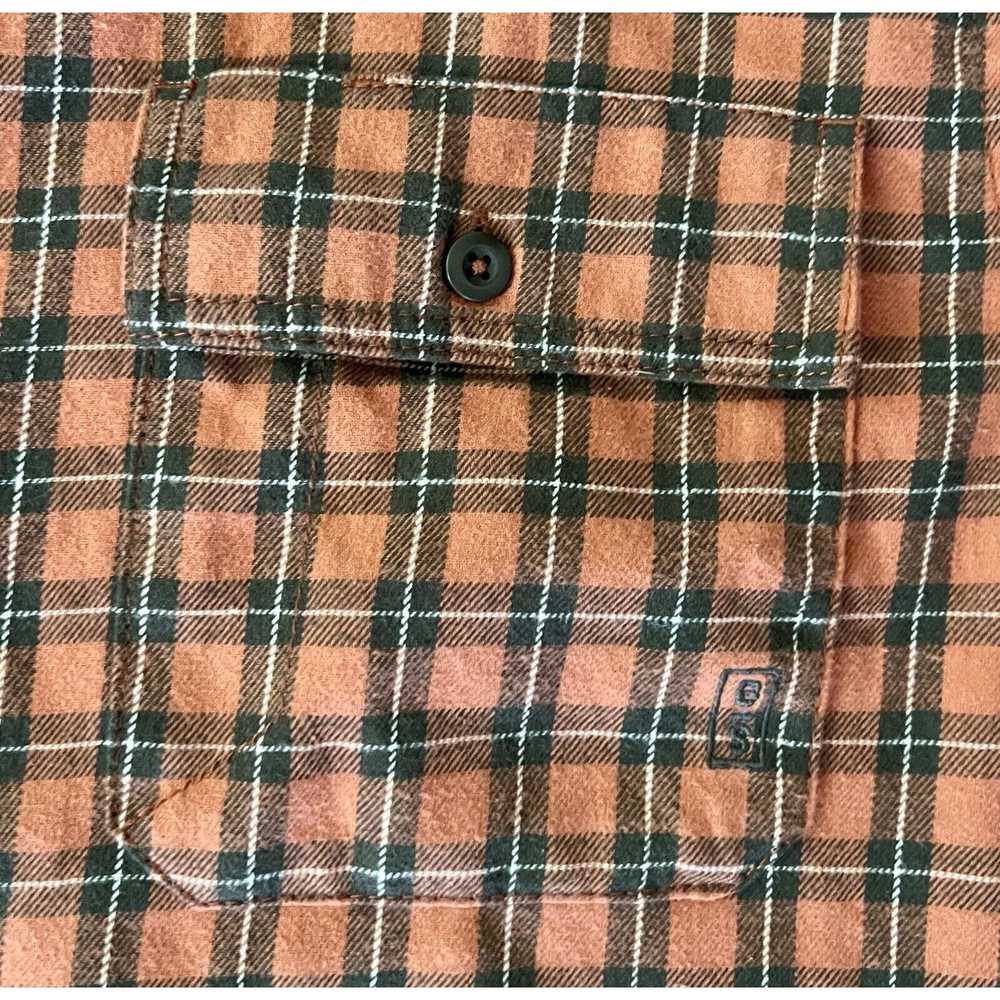 Other Brothers and Sons Men's Brown Orange Plaid … - image 5