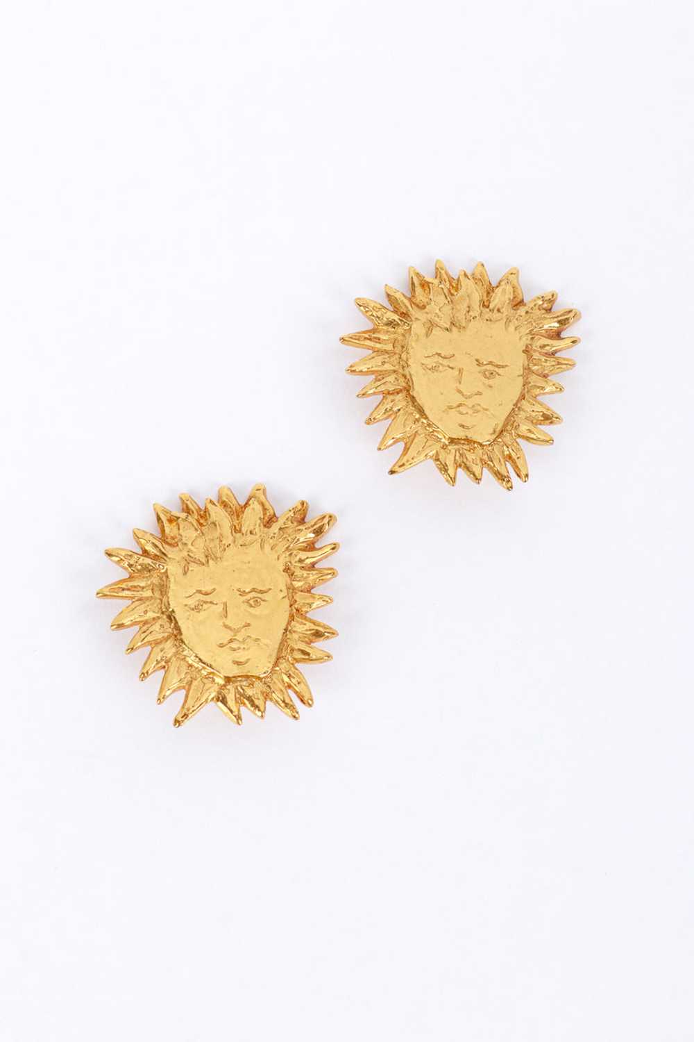 YVES SAINT LAURENT Sun King Earrings - image 1