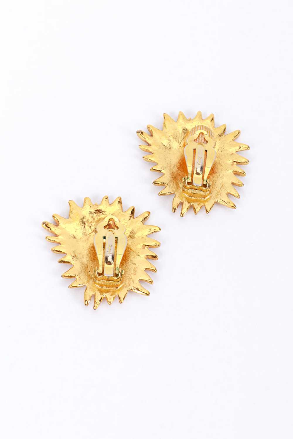 YVES SAINT LAURENT Sun King Earrings - image 5