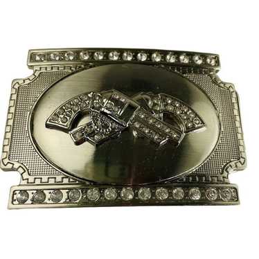 Other Novelty Interchangeable Belt Buckle Double R