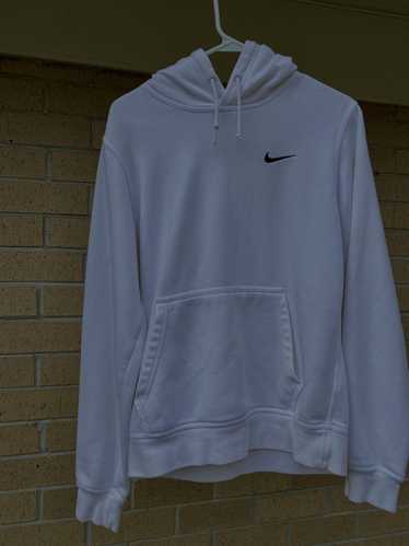 Nike White Nike Unisex White Club Fleece Pullover 