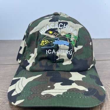 Other HUACA China Hat ICA Peru Green Camo Cap Adj… - image 1