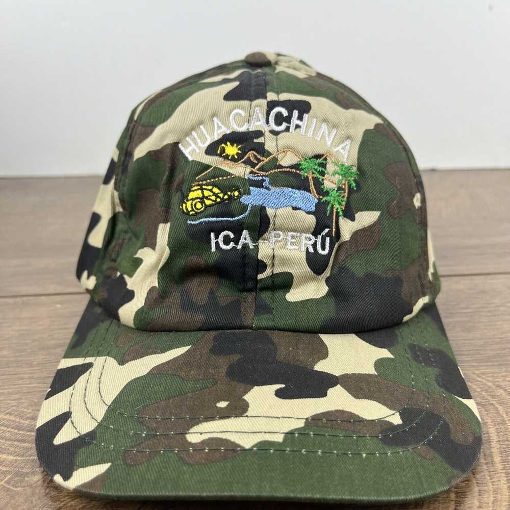 Other HUACA China Hat ICA Peru Green Camo Cap Adj… - image 3