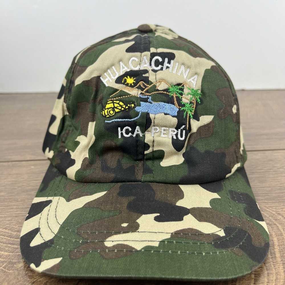 Other HUACA China Hat ICA Peru Green Camo Cap Adj… - image 4