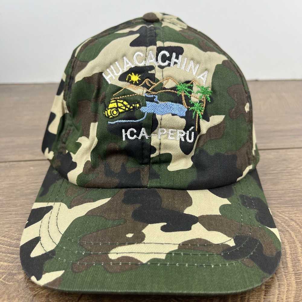 Other HUACA China Hat ICA Peru Green Camo Cap Adj… - image 5