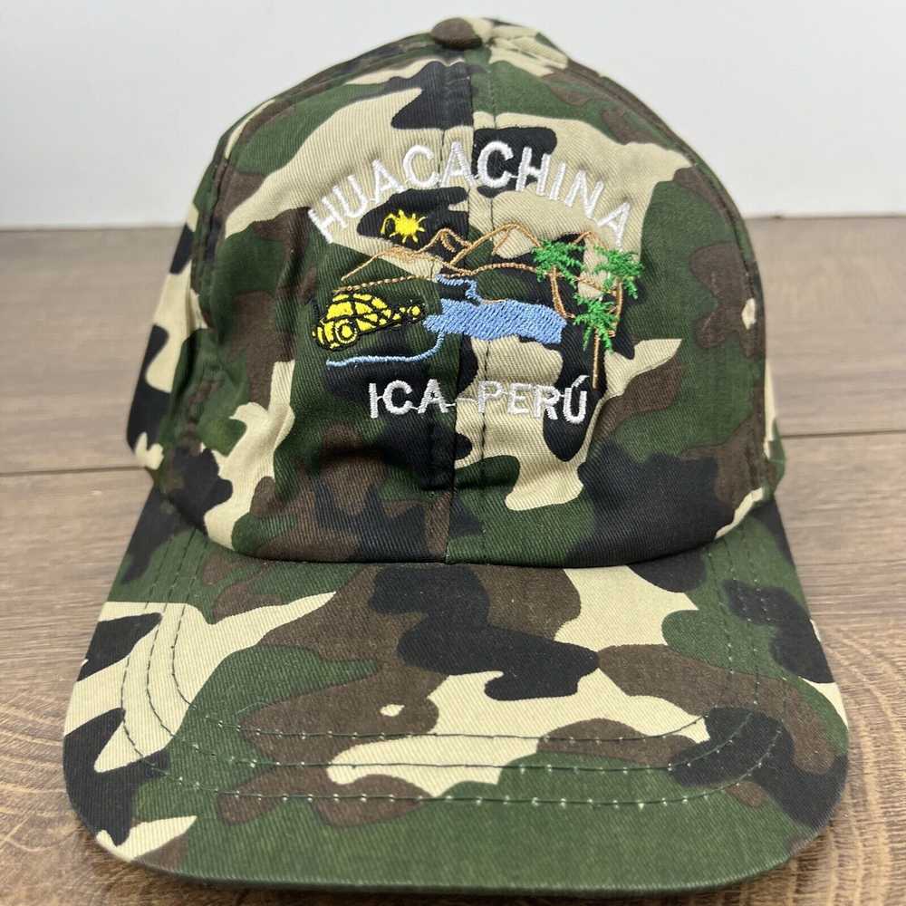 Other HUACA China Hat ICA Peru Green Camo Cap Adj… - image 6