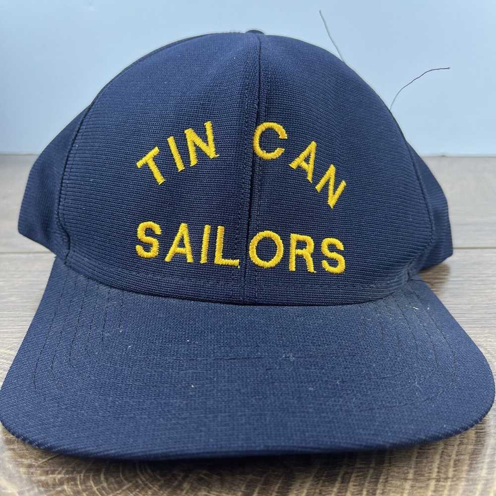 Other Tin Can Sailors Hat Snapback Hat Blue Cap A… - image 1