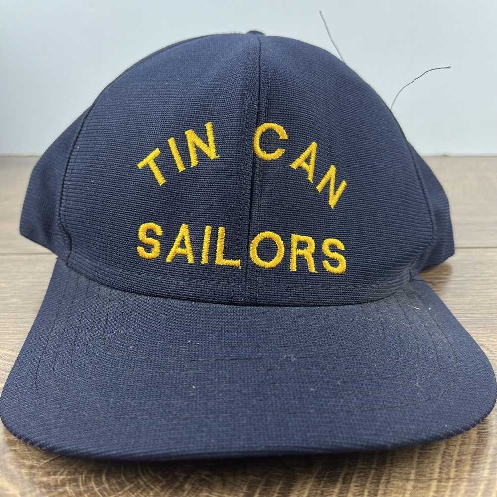 Other Tin Can Sailors Hat Snapback Hat Blue Cap A… - image 2