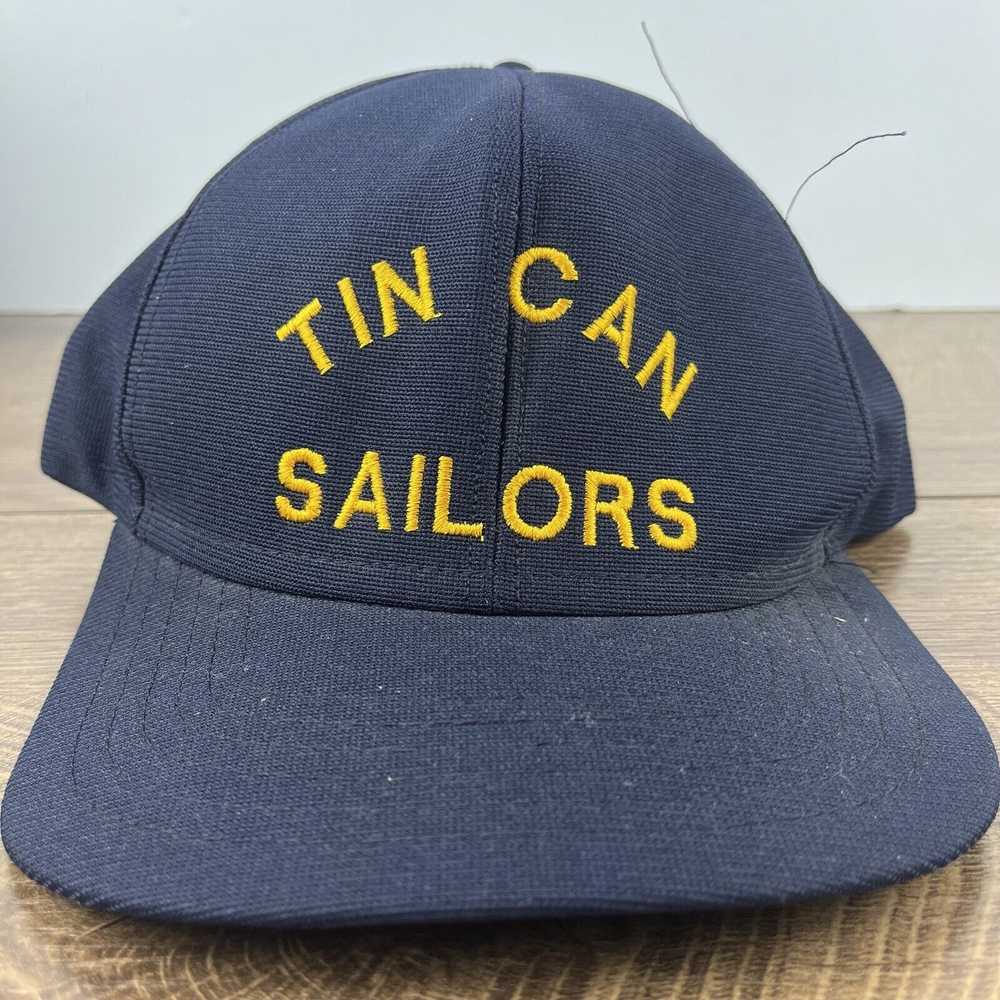 Other Tin Can Sailors Hat Snapback Hat Blue Cap A… - image 3