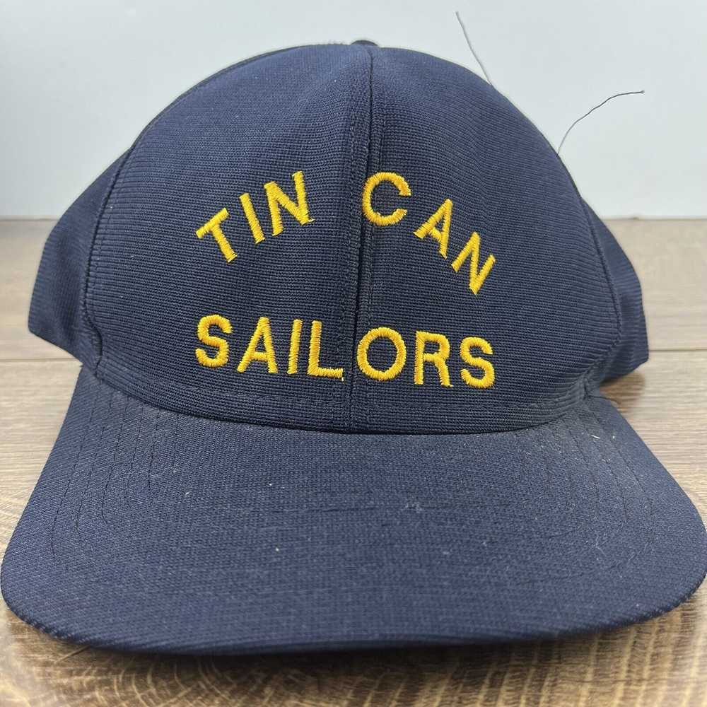 Other Tin Can Sailors Hat Snapback Hat Blue Cap A… - image 4