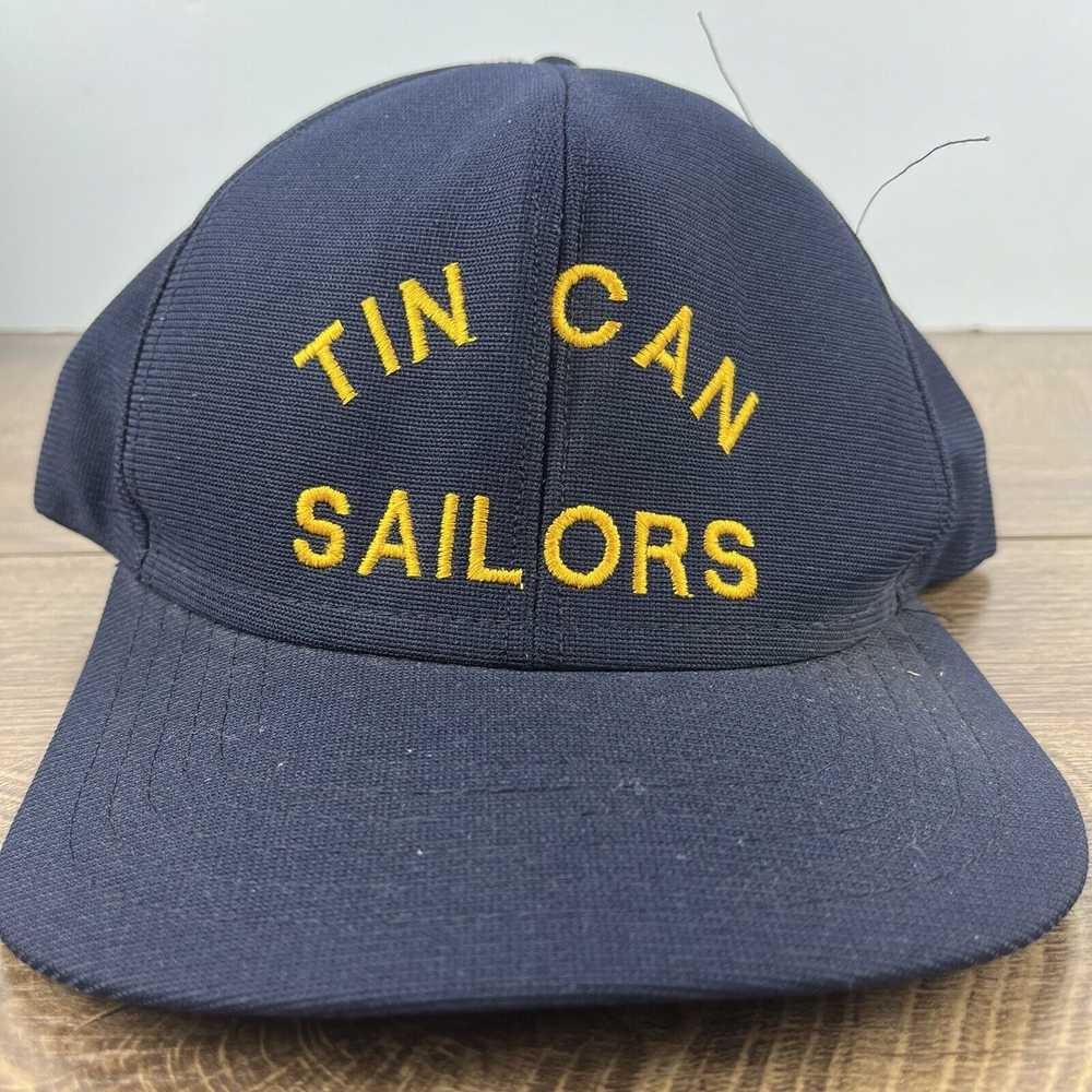 Other Tin Can Sailors Hat Snapback Hat Blue Cap A… - image 5