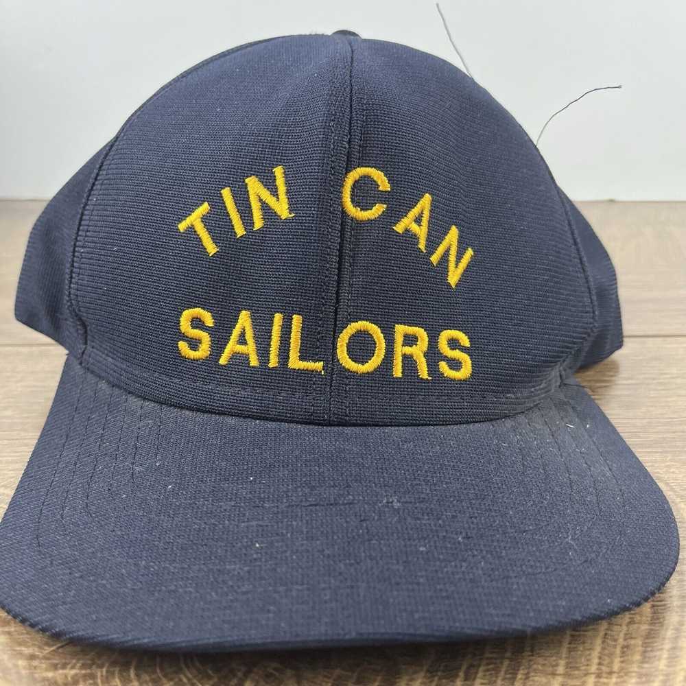 Other Tin Can Sailors Hat Snapback Hat Blue Cap A… - image 6