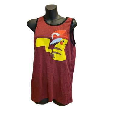 Pokemon Pokémon Pikachu Tank top tee shirt Size S… - image 1